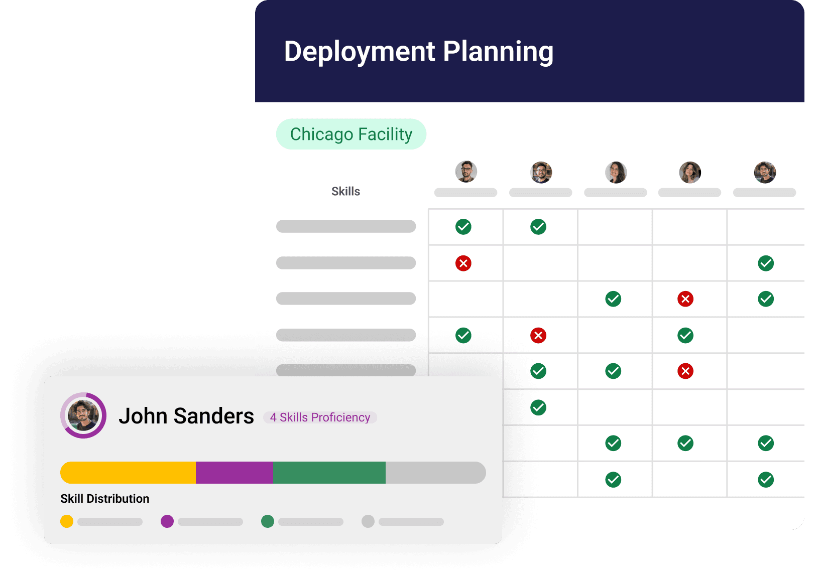 Go from spreadsheets to strategic advantage - Hero illustration showcasing the main product or service